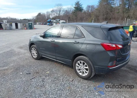 2018 Chevrolet Equinox Ls из США, поврежденный, VIN 3GNAXREV9JS602566